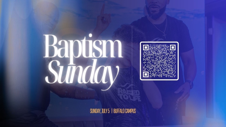 Baptism Sunday | Buffalo Campus logo