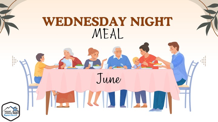 June Wednesday Night Meal logo