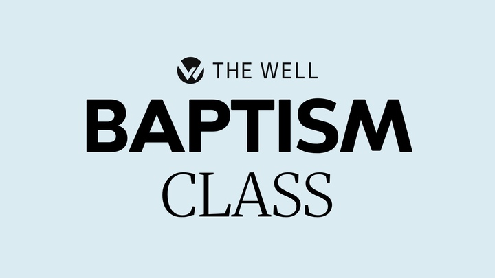 BAPTISM CLASS - Sunday, July 12th 2026 @ 10:00 AM logo