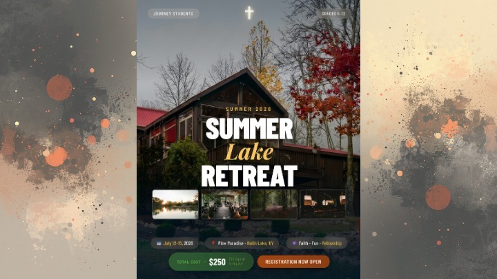 Journey Students Summer Lake Retreat logo