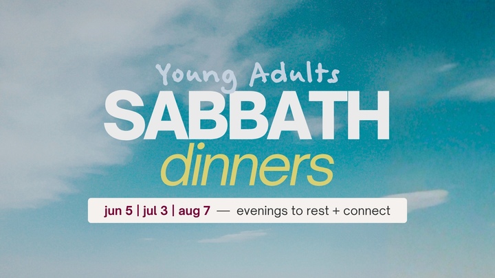 Young Adults — First Friday Sabbath Dinners logo