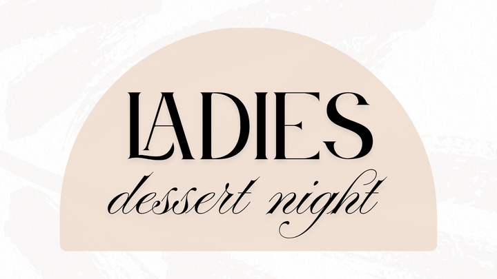 Ladies Dessert Night logo