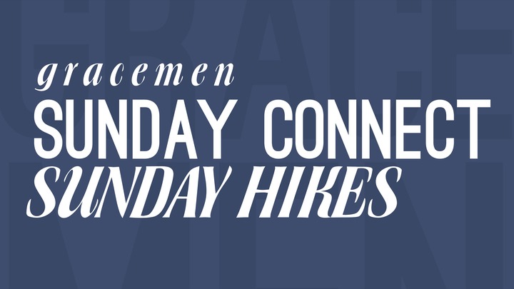 GraceMen Connect Thursday Summer Hikes | SLO Campus logo