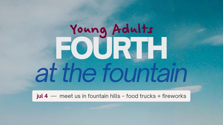 Young Adults — Fourth at the Fountain logo