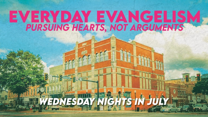 Everyday Evangelism - Wednesday Nights in July logo