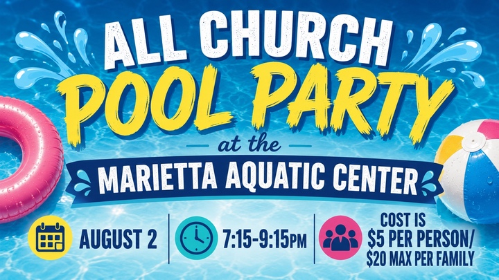 All Church Pool Party logo