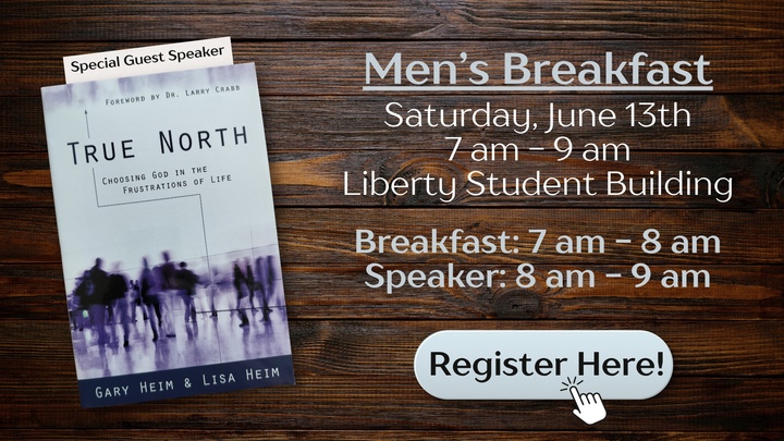 Men's Breakfast - True North logo