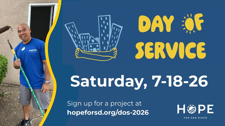 Hope for San Diego (Community Volunteering) logo