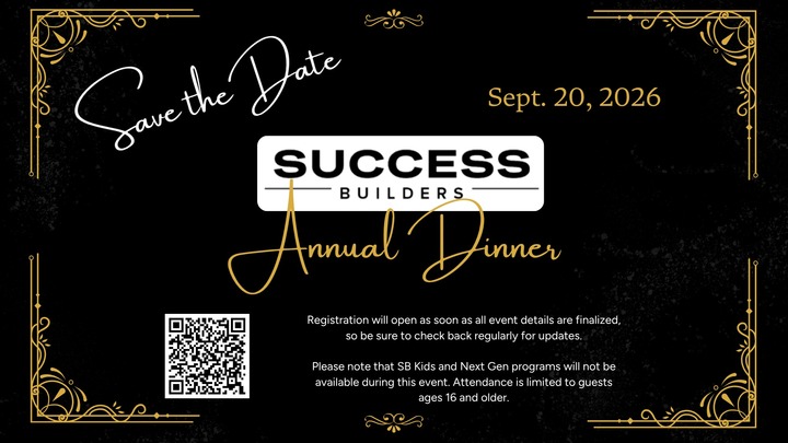 Success Builders Annual Dinner Sept 20, 2026 logo