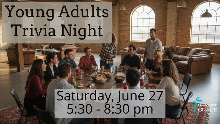Young Adults Trivia Night logo