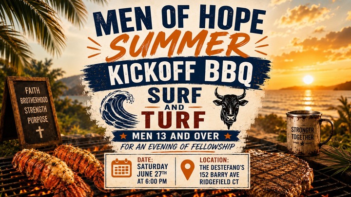 Men of Hope Summer Kickoff BBQ logo