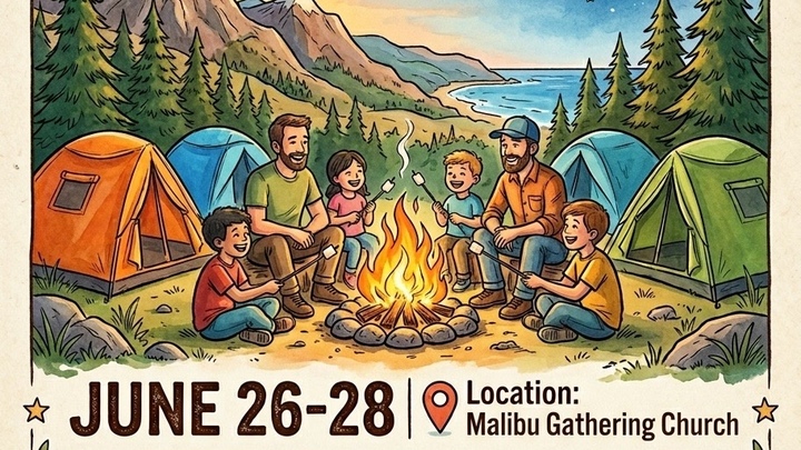 Dads + Kids Campout logo