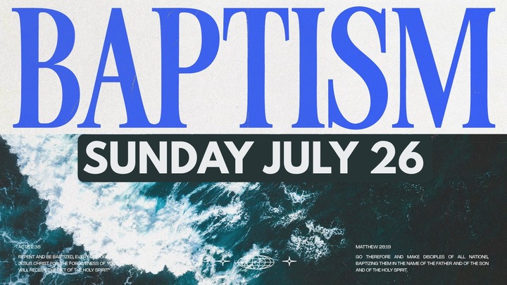 Baptism Sunday logo