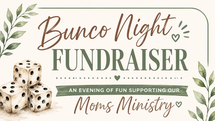 Moms Bunco Night July 17 6:00 pm logo