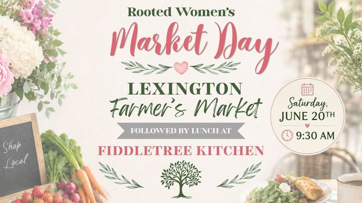 Rooted Women's Market Day logo