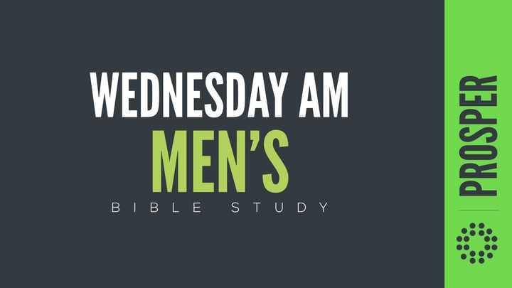 Prosper Campus Fall 2026 Bible Study - Men's Wednesday Mornings (10 AM) logo