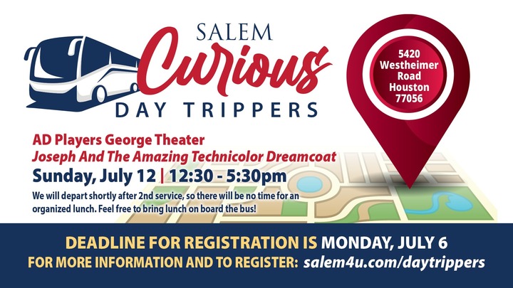 DayTrippers: Joseph and the Amazing Technicolor Dreamcoat logo