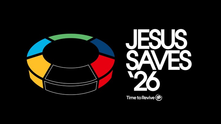 FIFA 2026 - Jesús Salva (Alcance) / Jesus Saves (Outreach) logo