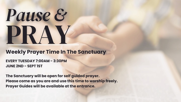 Pause & PRAY logo
