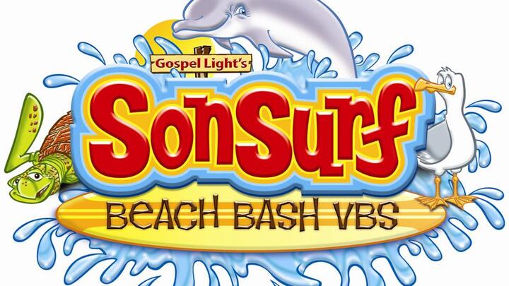 SonSurf Beach Bash Vacation Bible School logo