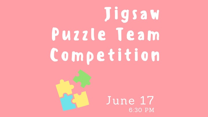 "WEDNESDAY NIGHTS ON THE LAWN" - Jigsaw Puzzle Team Competition Sign Up logo