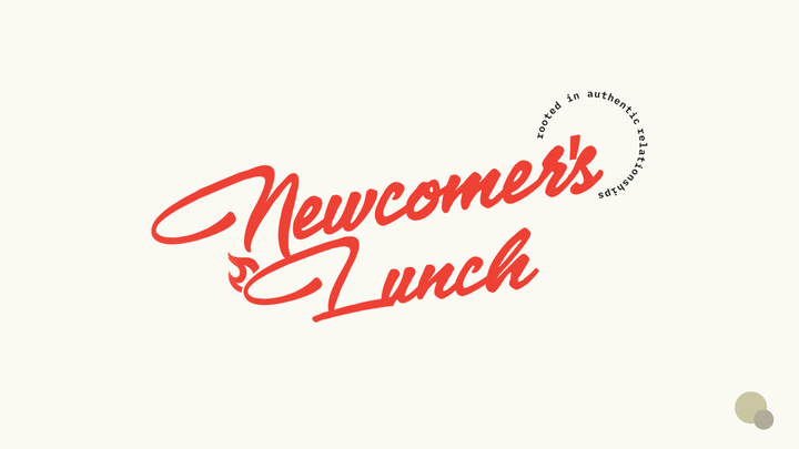 Newcomers Lunch logo