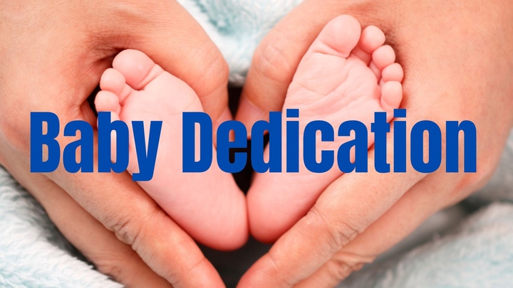 Baby dedication  logo