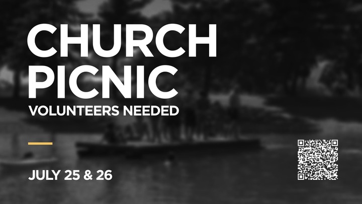 Church Picnic Volunteer Sign Up logo