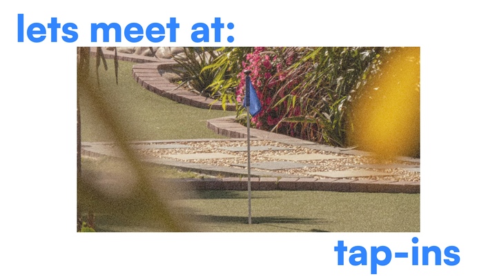 Lets Meet At Tap-Ins logo