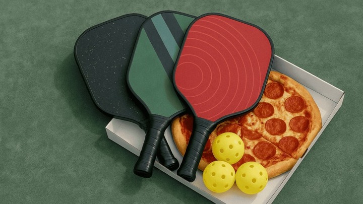 College Meetup - July 14 - Pickleball and Pizza at Asbury Church logo