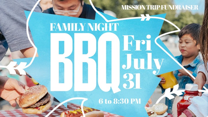 Family Night BBQ: Missions Fundraiser  logo