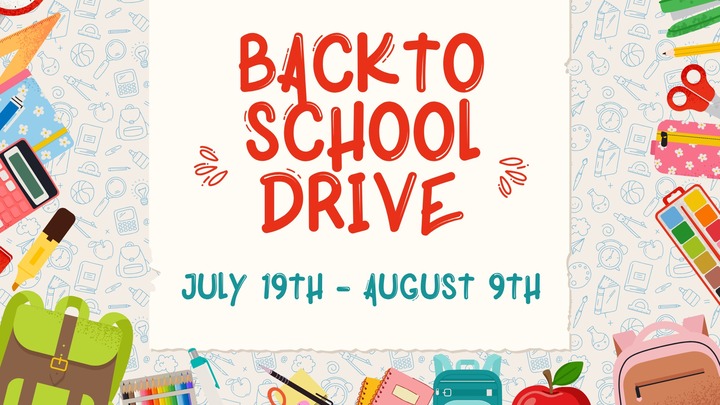Back to School Drive for Columbus City Schools logo