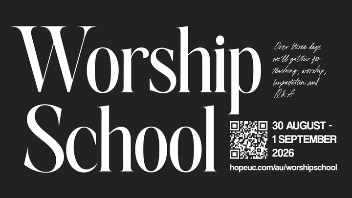 Volunteer @ Worship School 2026 logo