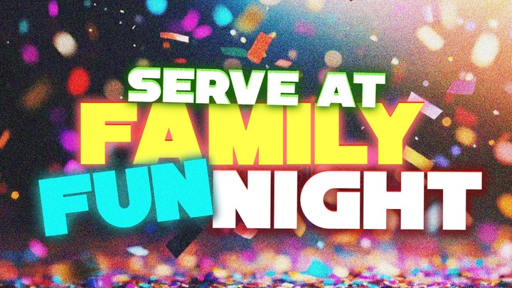 Serve at Family Fun Night logo