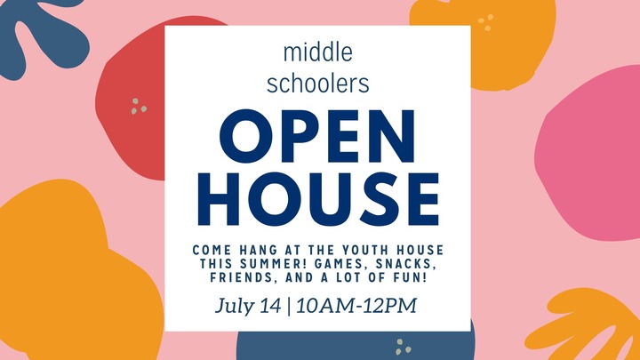 Middle School Open House logo