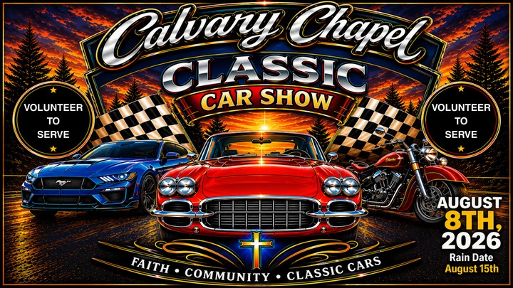 Calvary Chapel Classic Car Show Volunteers logo