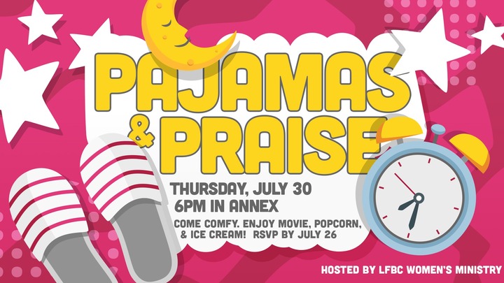 Women's Event: Pajamas & Praise logo