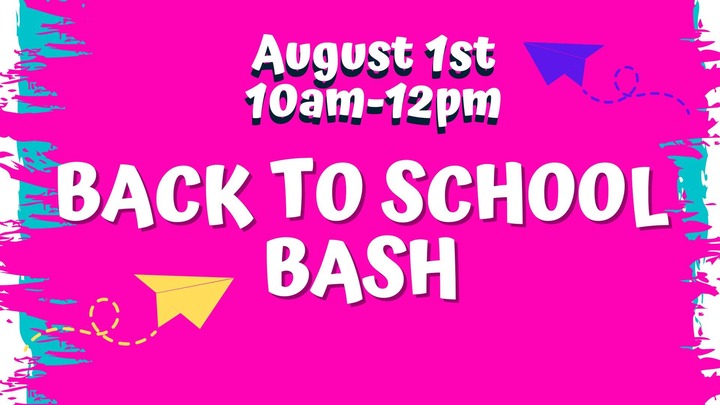 Back To School Bash 2026 - Community Event logo