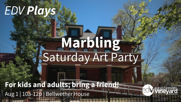 Saturday Art Party: Marbling