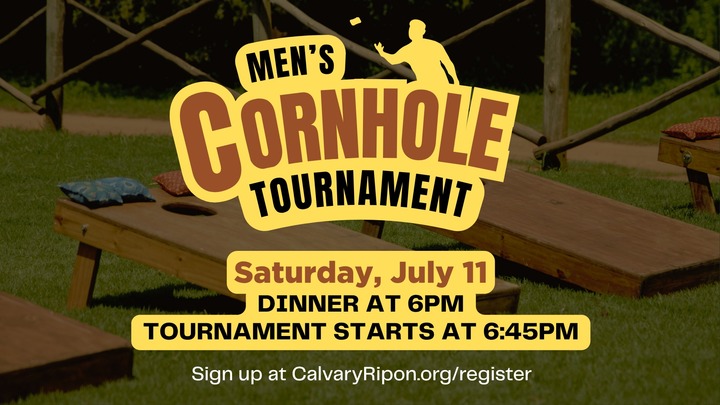 Men's Cornhole Tournament logo