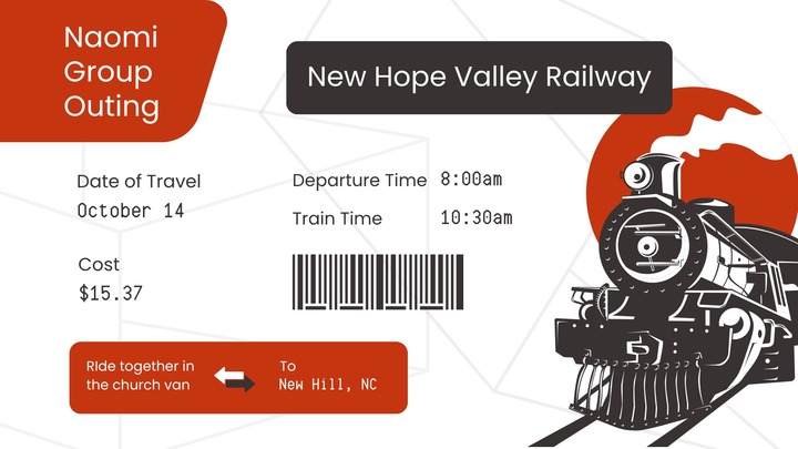 Naomi Group: New Hope Valley Railway logo