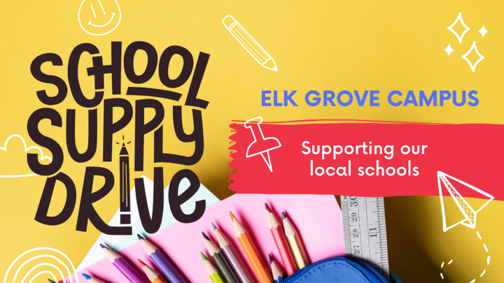 Elk Grove Campus - School Supply Drive logo