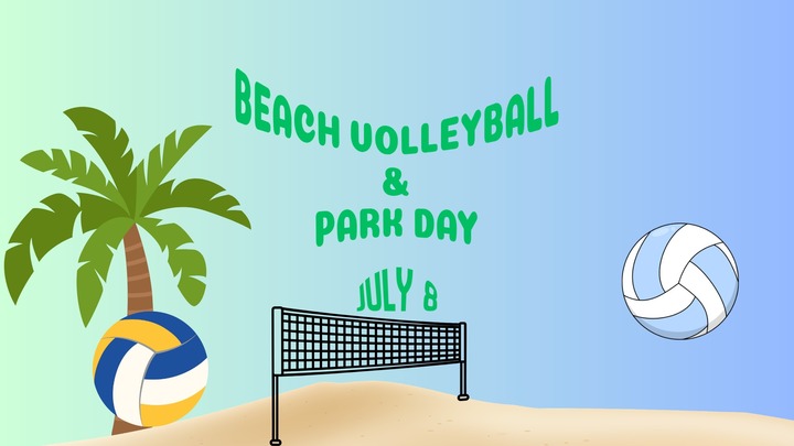 Beach Volleyball & Park Day logo