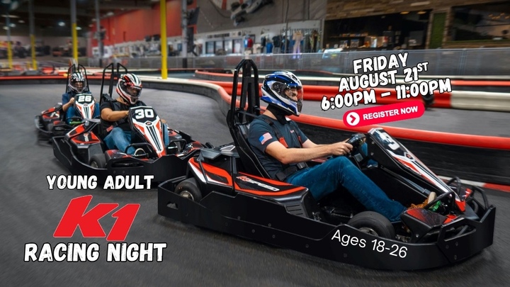 Young Adult K1 Racing Night logo