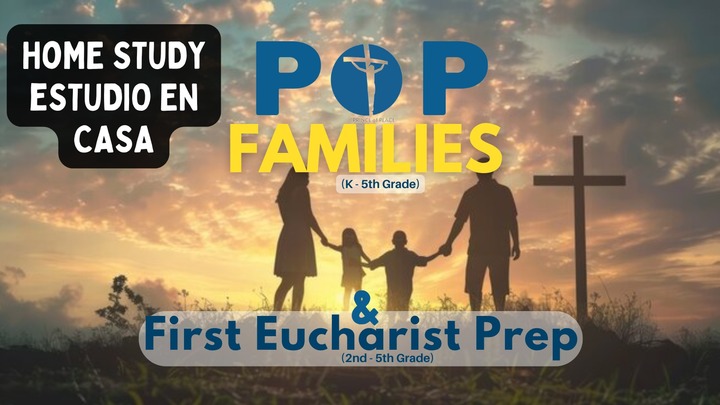 2026-2027 POP Families Home Study/ Estudio en casa de POP Families logo