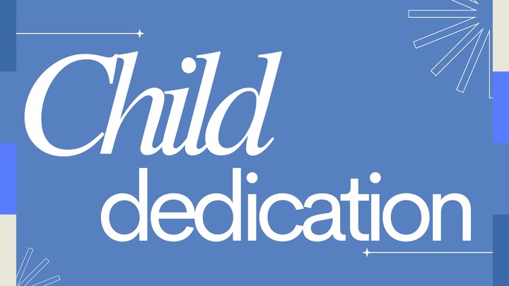 Child Dedication Sign Up logo