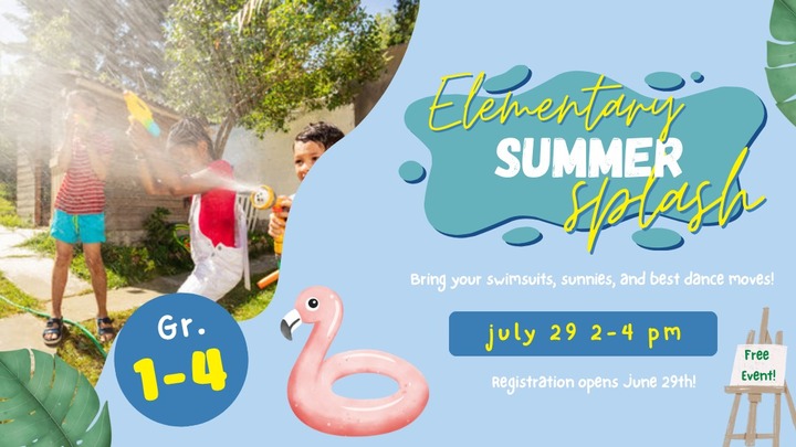 Elementary Summer Splash logo