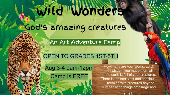 VBS Art Camp logo
