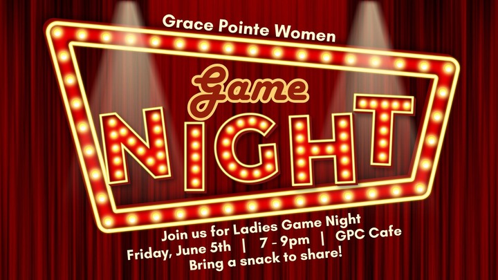 Grace Pointe Women: Game Night logo