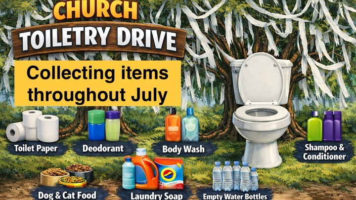 Toiletry Drive logo